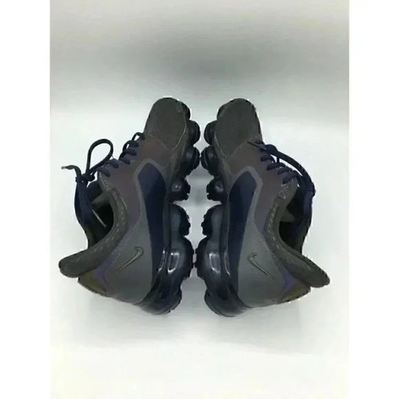 NIKE AIR VAPORMAX (GS) KID'S SHOES Size 6 Youth Blue 917963 007 - Picture 4 of 8